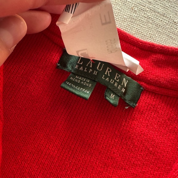 Vintage Lauren Ralph Lauren Red Sweater - Picture 2 of 12